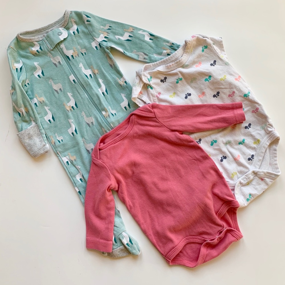 Newborn onesie bundle